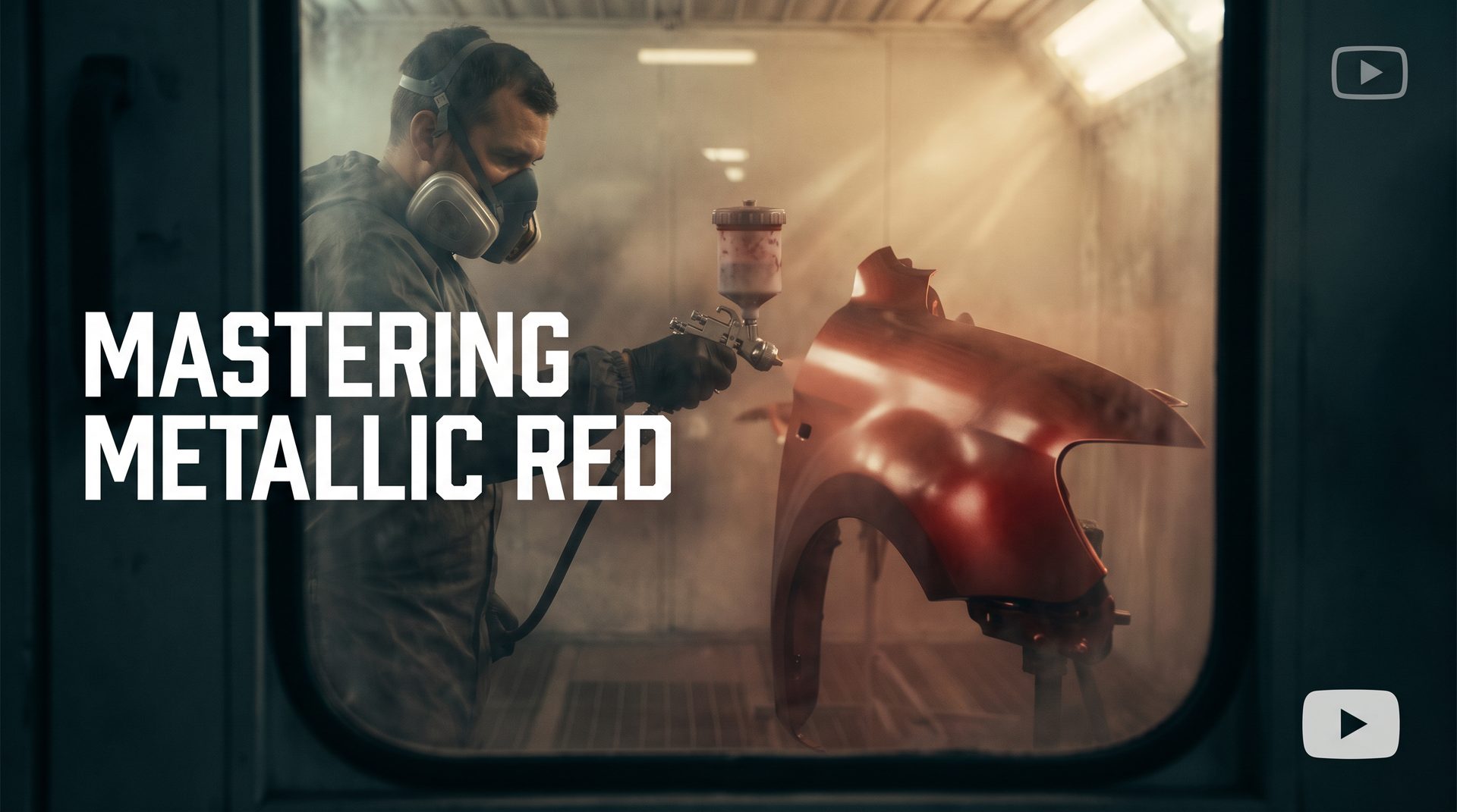 蜜桃视频教程-专业喷漆技巧